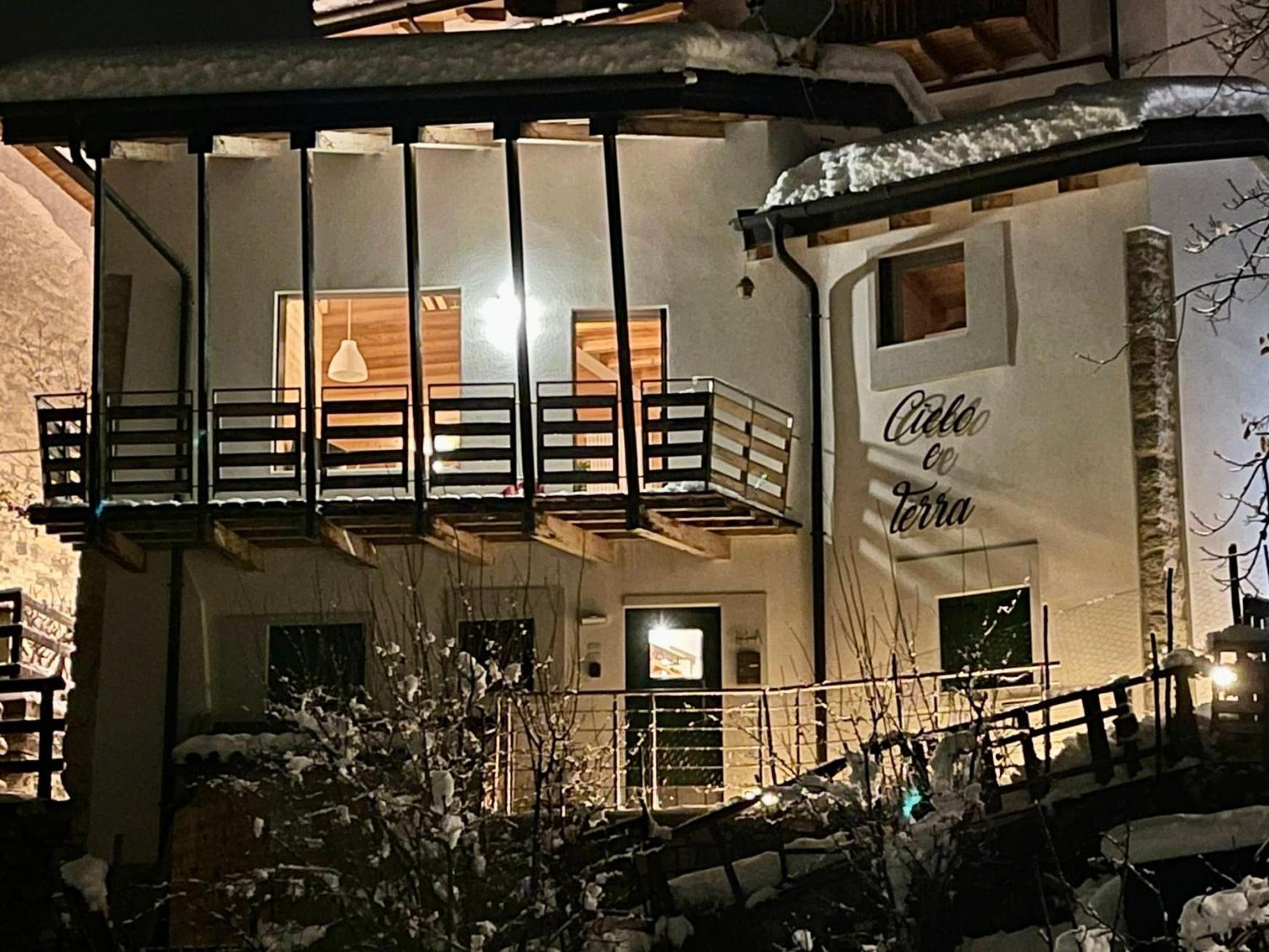 Cielo E Terra Chalet Zencheri Con Vista Panoramica Piazza  Exterior photo